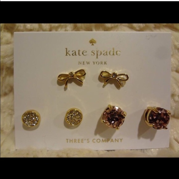 Kate spade earrings set