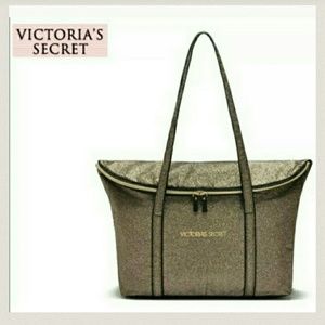 Victoria's Secret Limited Edition Gold Tote Bag