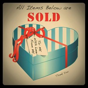 ALL ITEMS BELOW ARE SOLD.