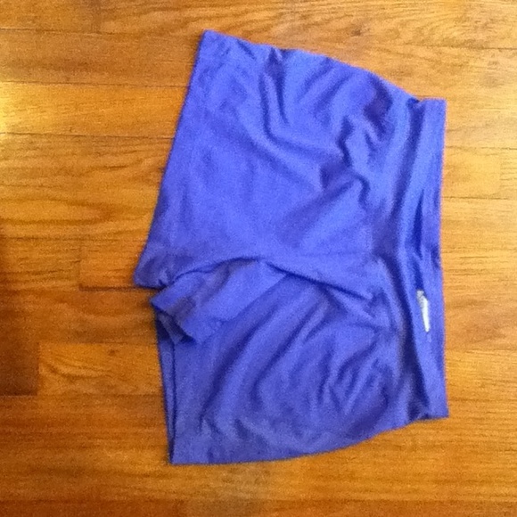 Purple work out shorts size S