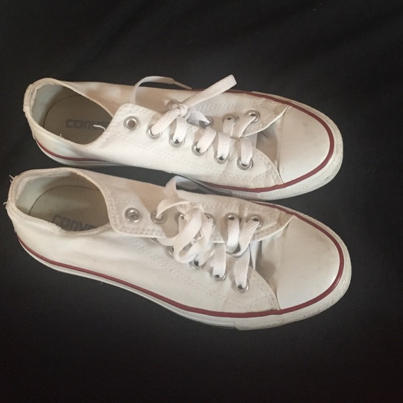 White converse all stars