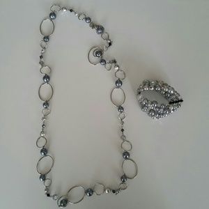 Lia Sophia Necklace and Bracelet set