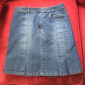 Ann Taylor LOFT denim skirt