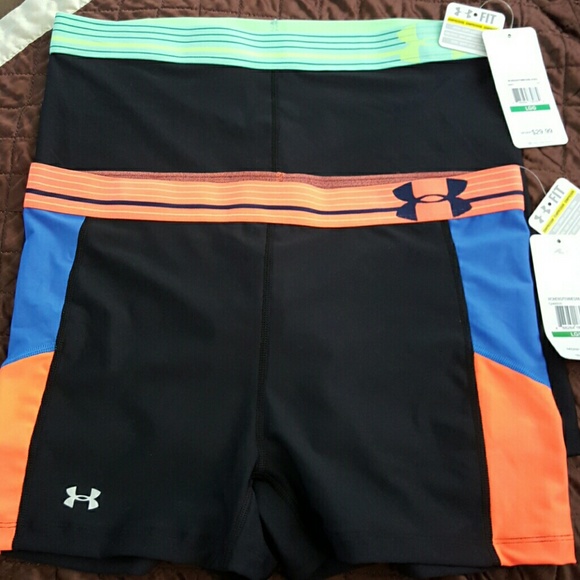 2 New Under Armour compression shorts