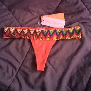 San Lorenzo thong belt bottom BNWT