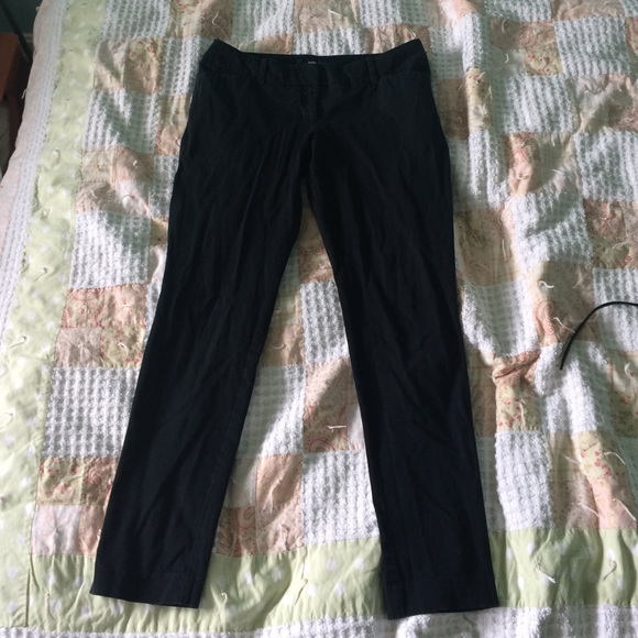 Skinny Leg Black Dress Pants (has Actual Pockets!)