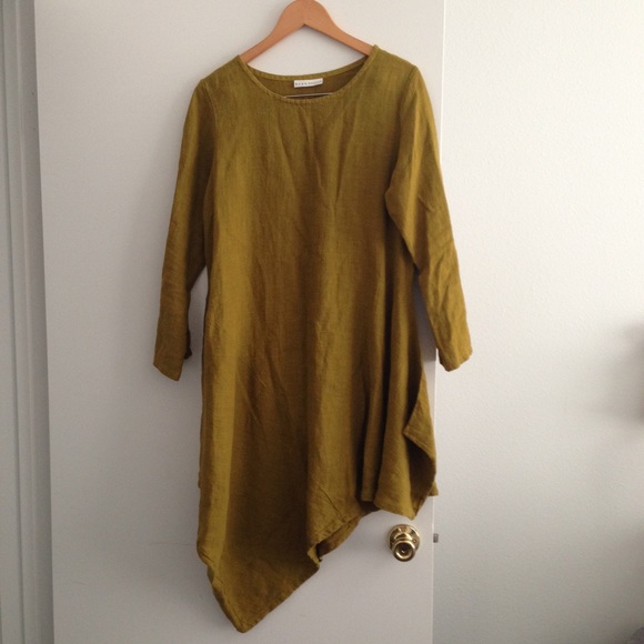 %100 Linen Tunic / Artist Apron