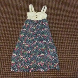 A child's floral dress