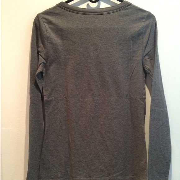 Basic Grey Crewneck Top - Picture 2 of 2