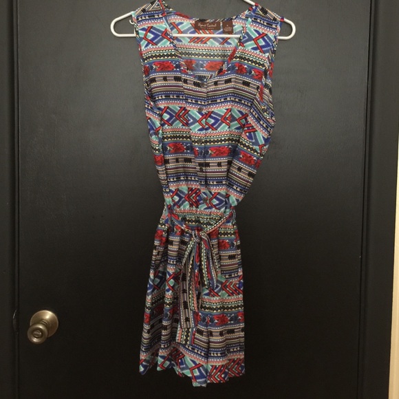 Aztec print jumper
