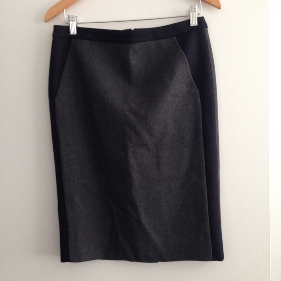 J. Crew Wool Pencil Skirt