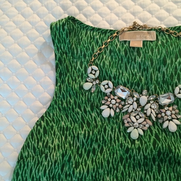 Michael Kors Emerald Green Top
