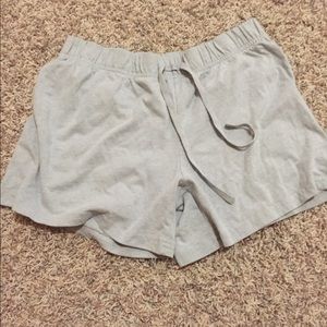 Gray cotton Shorts