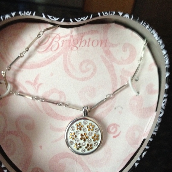 Silver Loves Me Necklace by Brighton
