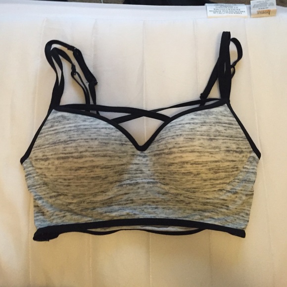Strappy push-up bralette