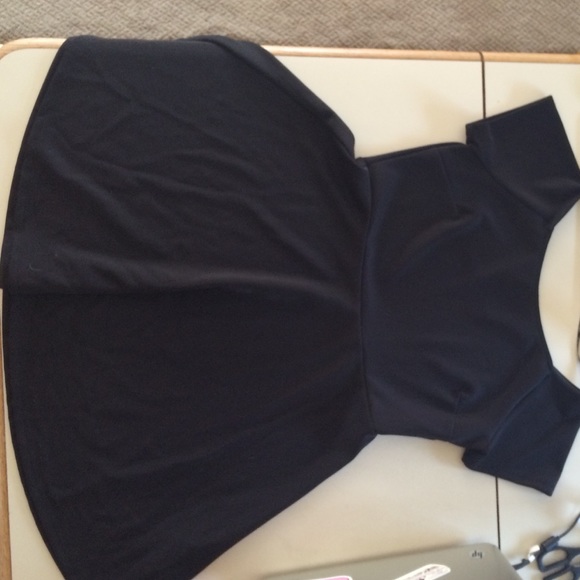 Fit & Flare Boat Neck Dress