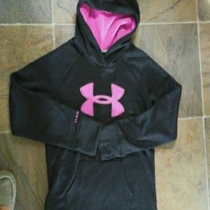 Youth large girls Under Armour hoodie