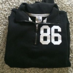 Victoria's Secret PINK half zip sweater