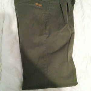 Men's Wrangler dress slacks.