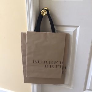 2 Burberry bags
