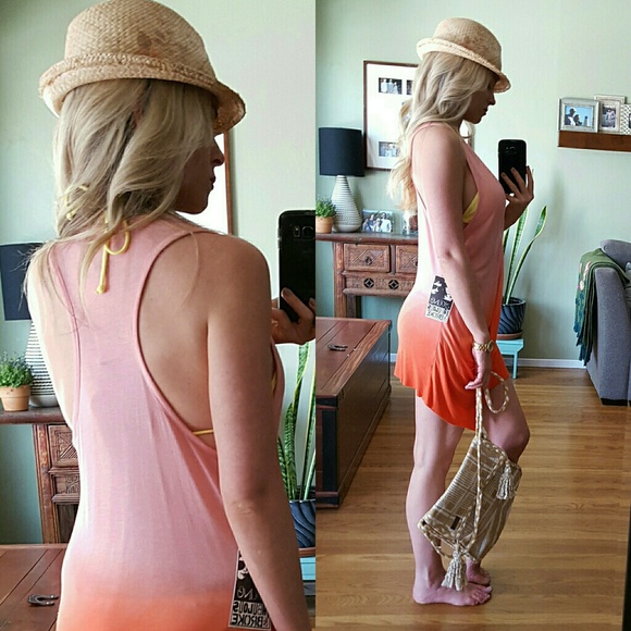 RESERVED Young Broke & Fab Gorgeous Top/Beach - Picture 2 of 4