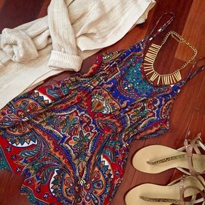 Paisley Romper