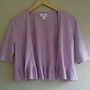 Lavender shrug