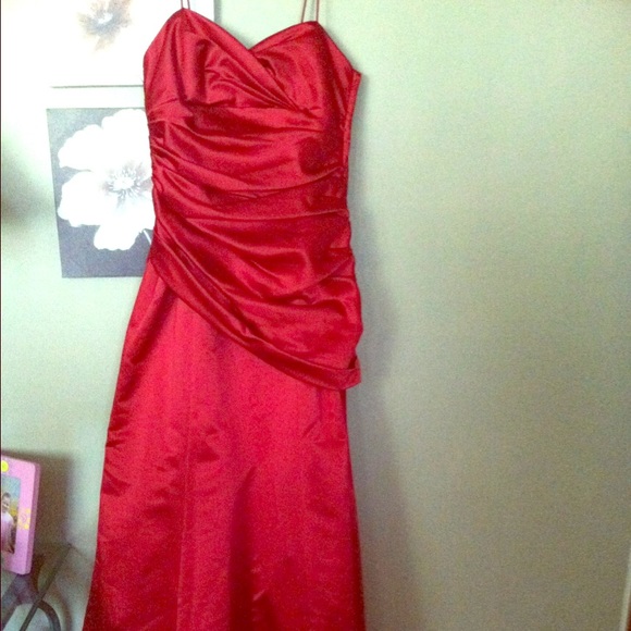 David's Bridal formal gown