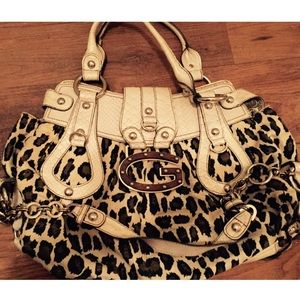 Leopard Guess Purse - Large