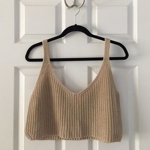 AA Easy Knit Crop Tank