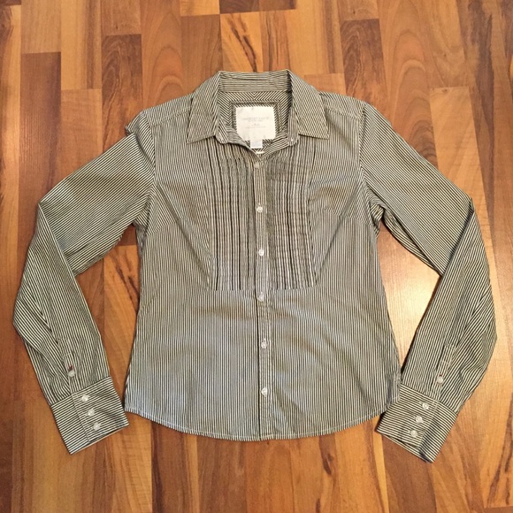 🚫bundled American Eagle Tuxedo Pleat Shirt - Picture 2 of 4