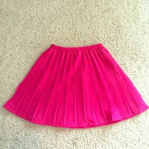 Pink vintage mini skirt