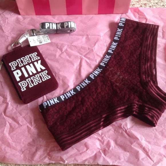 PINK Victoria's Secret Accessories - 🆚 Victoria's Secret PINK lanyard and panty