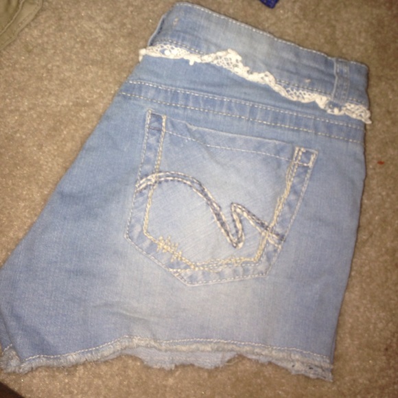 Distressed Shorts
