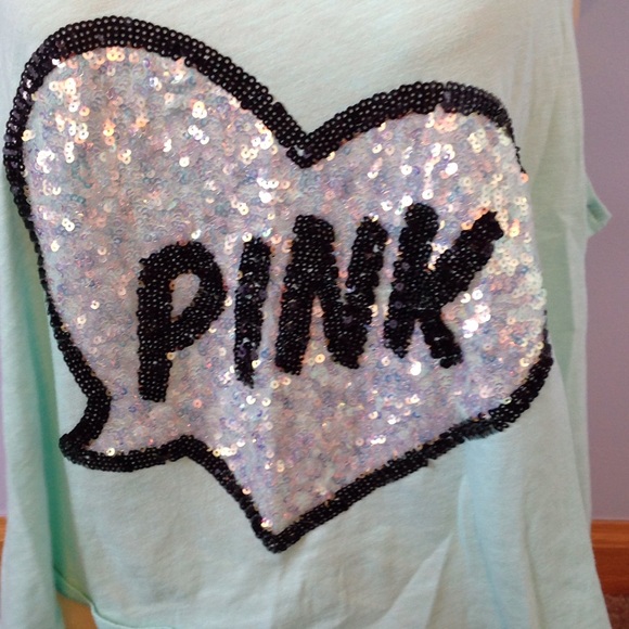 BUNDLED VS PINK sequins tank - Picture 3 of 3