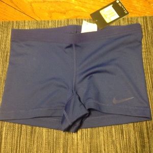 Navyish blue spandex Nike dry fit