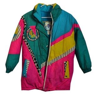 🚫SOLD ON ETSY🚫 rothschild neon windbreaker