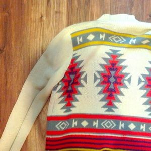 Aztec print cardigan! From urban outfitters!