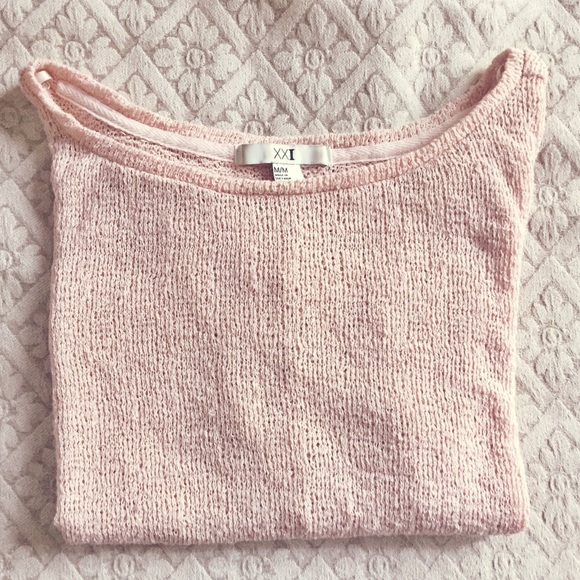 Pale Pink Crop Top 💕