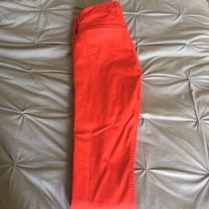 Bright Red Skinny Jeans