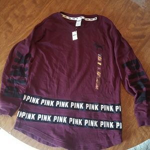 PINK VICTORIA'S SECRET top