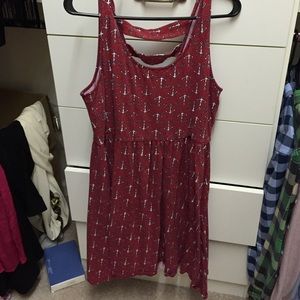 Torrid Anchor print skater dress