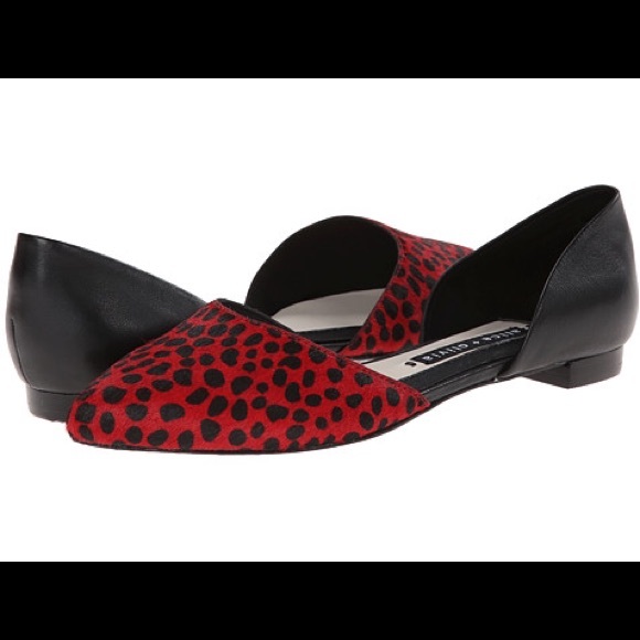 Alice + Olivia D'Orsay Hilary Flats 36.6 Brand New