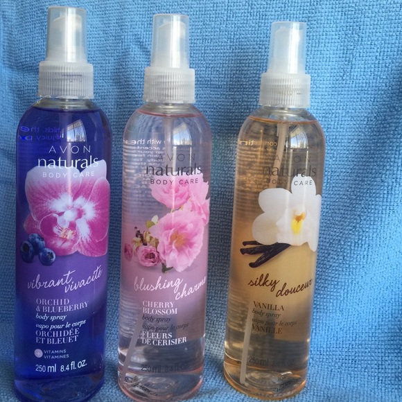 3 Avon Body Sprays