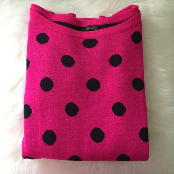 Super cute polka dot sweater!