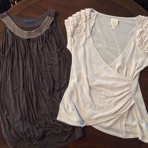 2 Fancy Anthro Tops