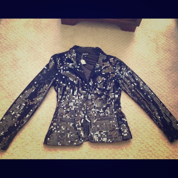 Bebe zip up Blazer