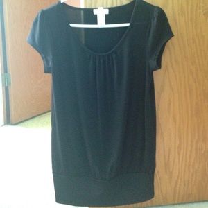 Dressy black top