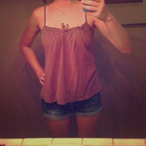 Brown tank top