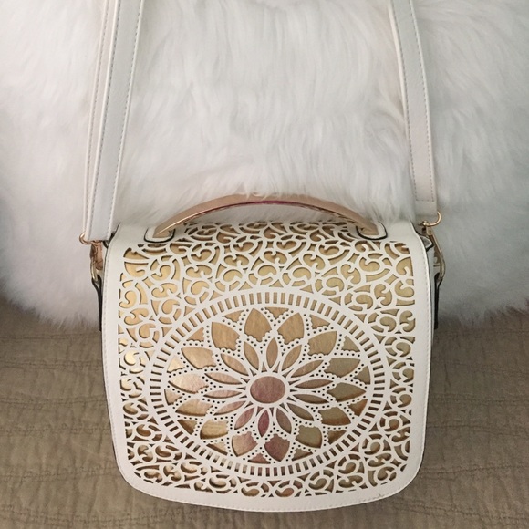 Laser cut crossbody!